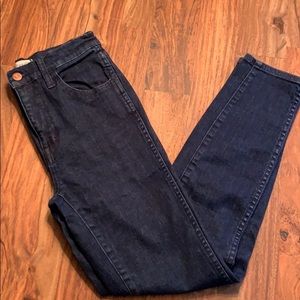 Madewell 10” High Riser Skinny Skinny Jeans, 26